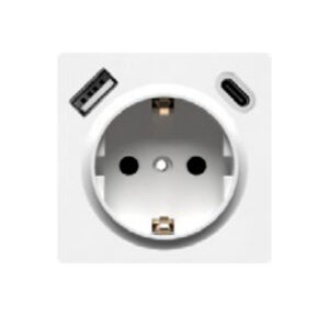 ELIO Socket with double USB