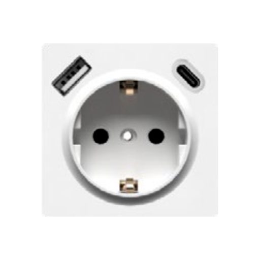 ELIO Socket with double USB